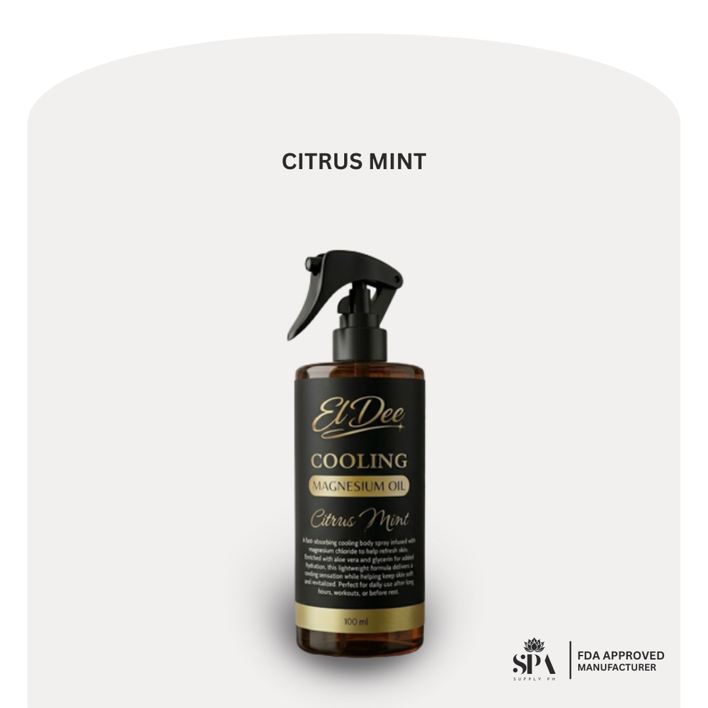 El Dee Cooling Magnesium Oil Citrus Mint bottle