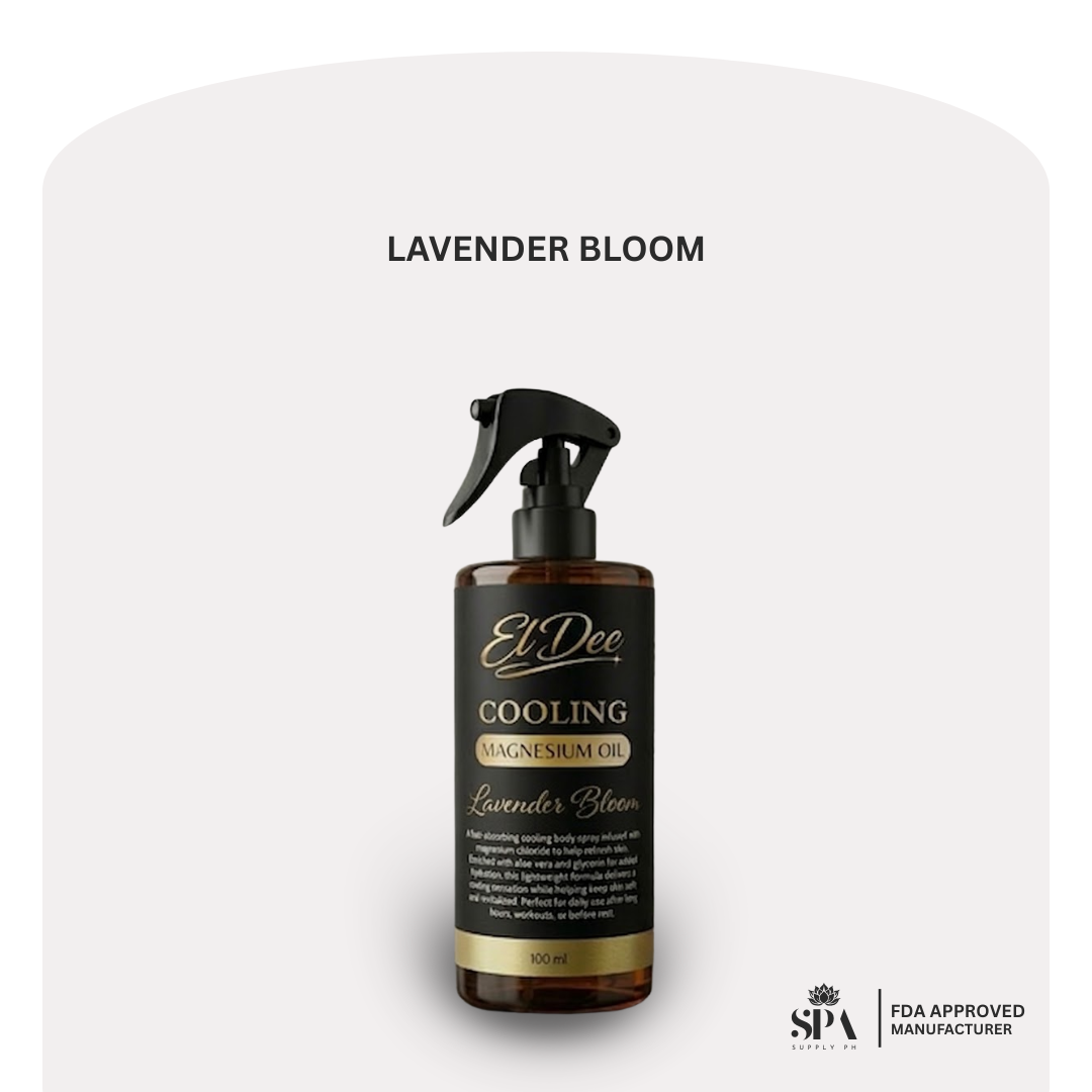 El Dee Cooling Magnesium Oil Lavender Bloom bottle