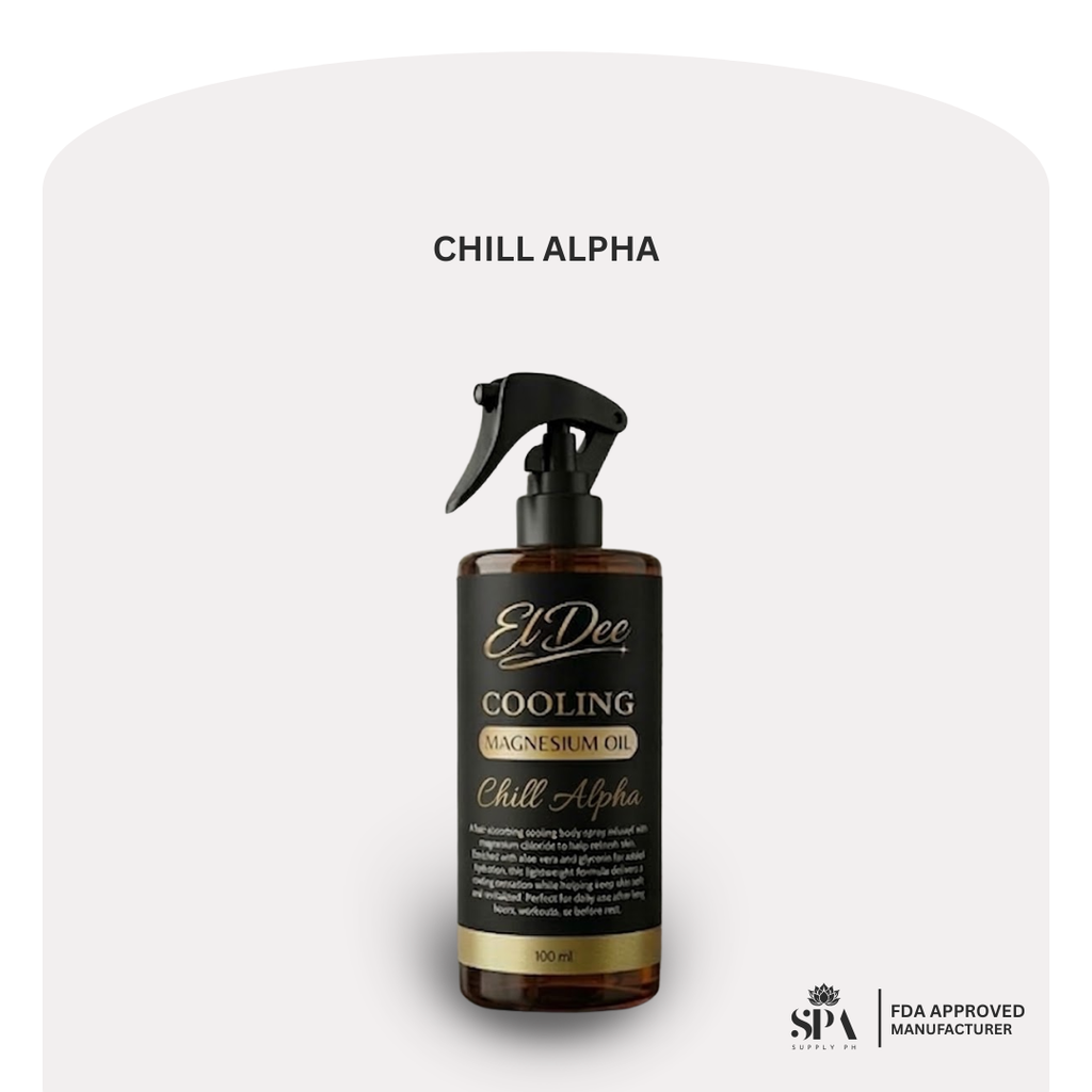 El Dee Cooling Magnesium Oil Chill Alpha bottle