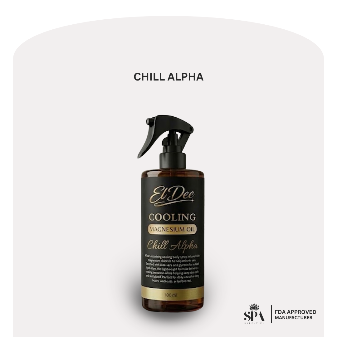 El Dee Cooling Magnesium Oil Chill Alpha bottle