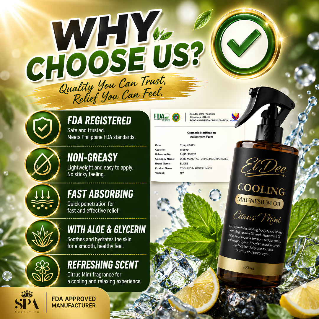 Why choose El Dee Cooling Magnesium Oil